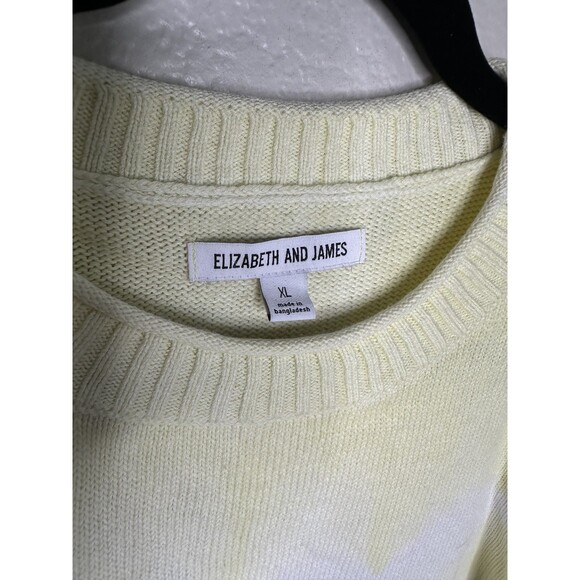 Elizabeth and James Sweater Womens XL Casual Lightweight Tie Dye Pullover Knit - Picture 2 of 5